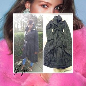 SOLD!! Caribbean Queen High Low Pea Coat